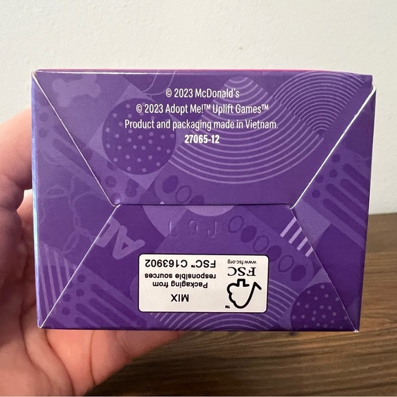 McDonald's 2023 Adopt Me - Toy Figure McDonald’s Happy Meal *New In Box* Unicorn - Picture 2 of 3